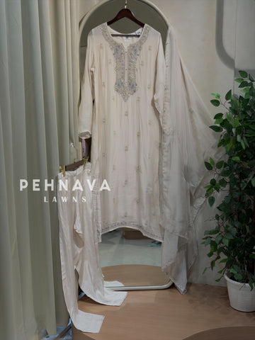 Premium  zardosi Handworked Suit-11531