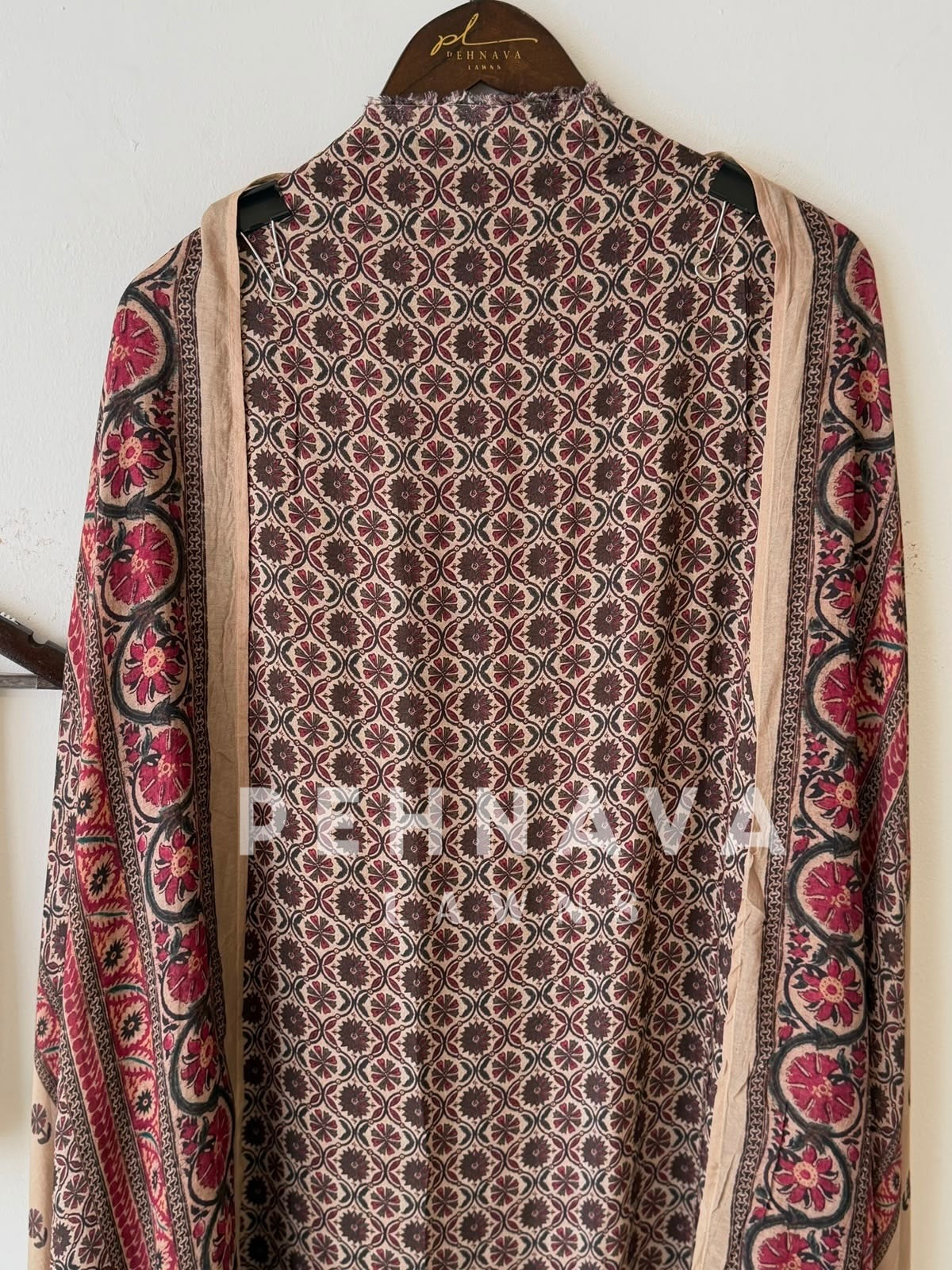 Ajrak Printed Unstitched Suit