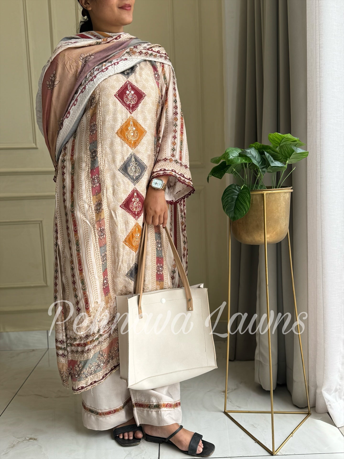 Premium Viscous Muslin Suit