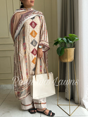Premium Viscous Muslin Suit