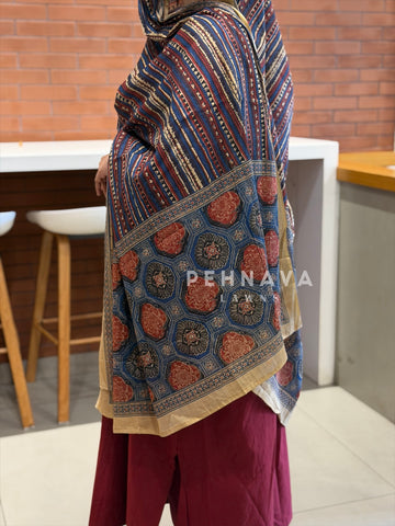 Daily Wear Cotton Printed Three Piece Set SN5341