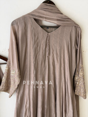 Chanderi Handworked Ensemble B725