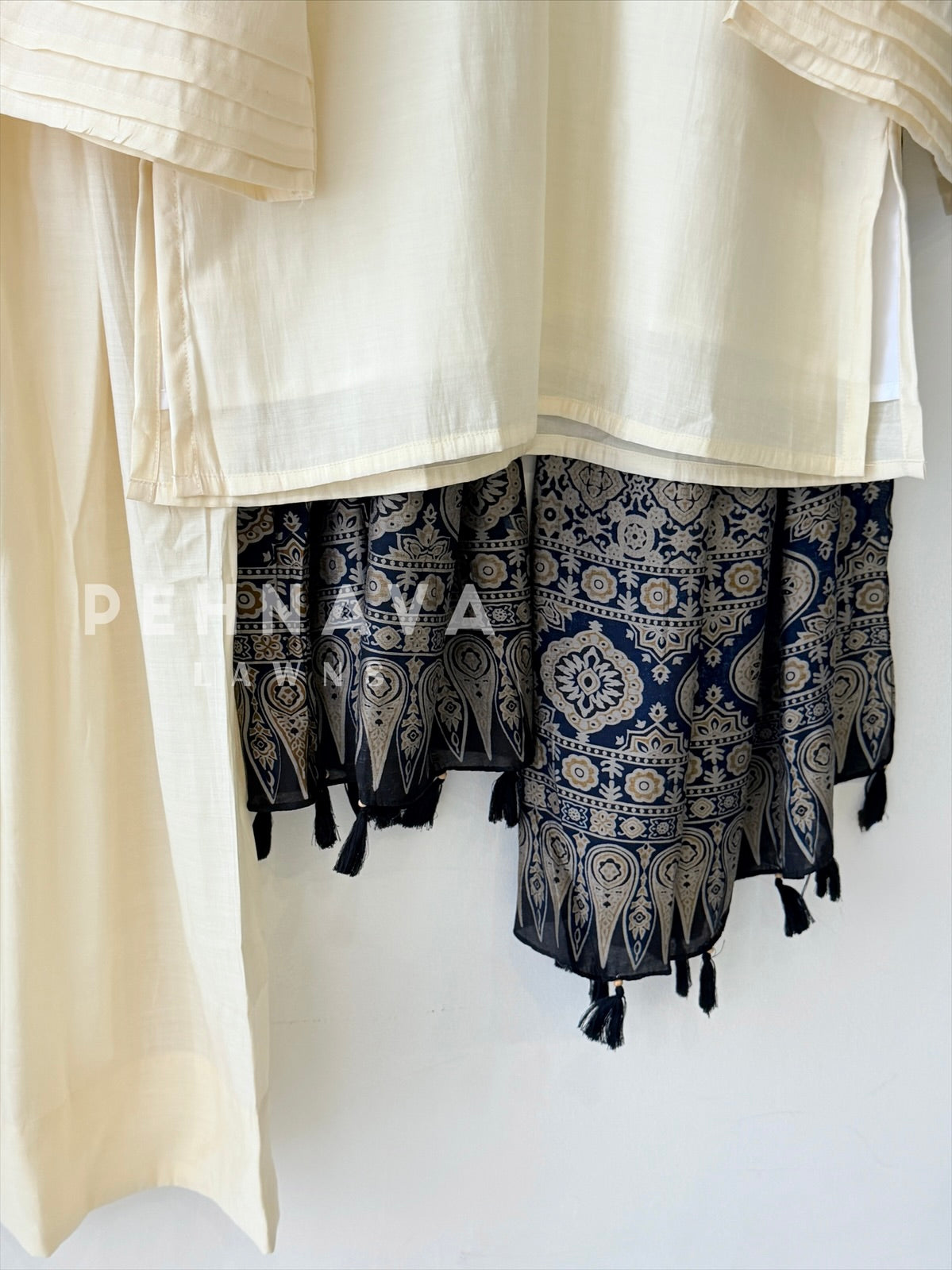 Farshi Shalwar Set with Printed Dupatta B269