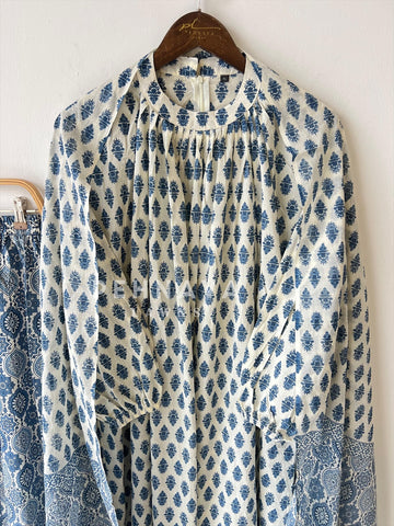 Ethnic Pattern Kurtha & Plazzo Ensemble