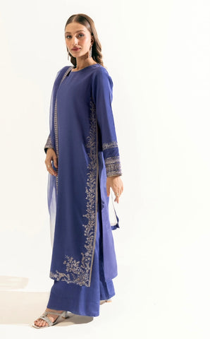 Luxurious Pakistani Pret Wear-Blue