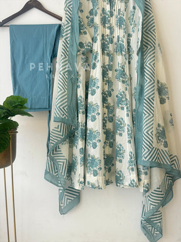 Floral Cotton Suit Set