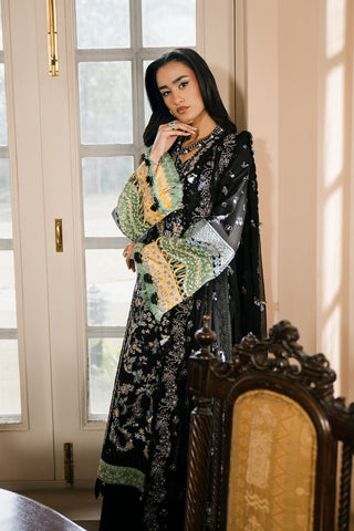 Sundas Ahad Premium Suit-BLACK  EL-01