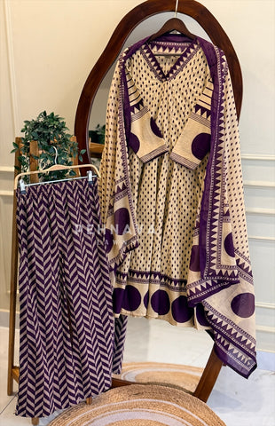 Block Printed Cotton Suit Set