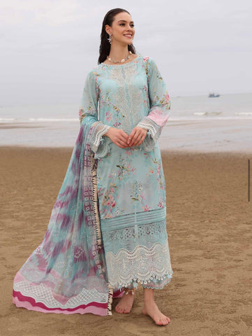 Gardenia Printed Lawn Suit-173