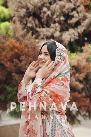 Embroidered duptta collection-3377