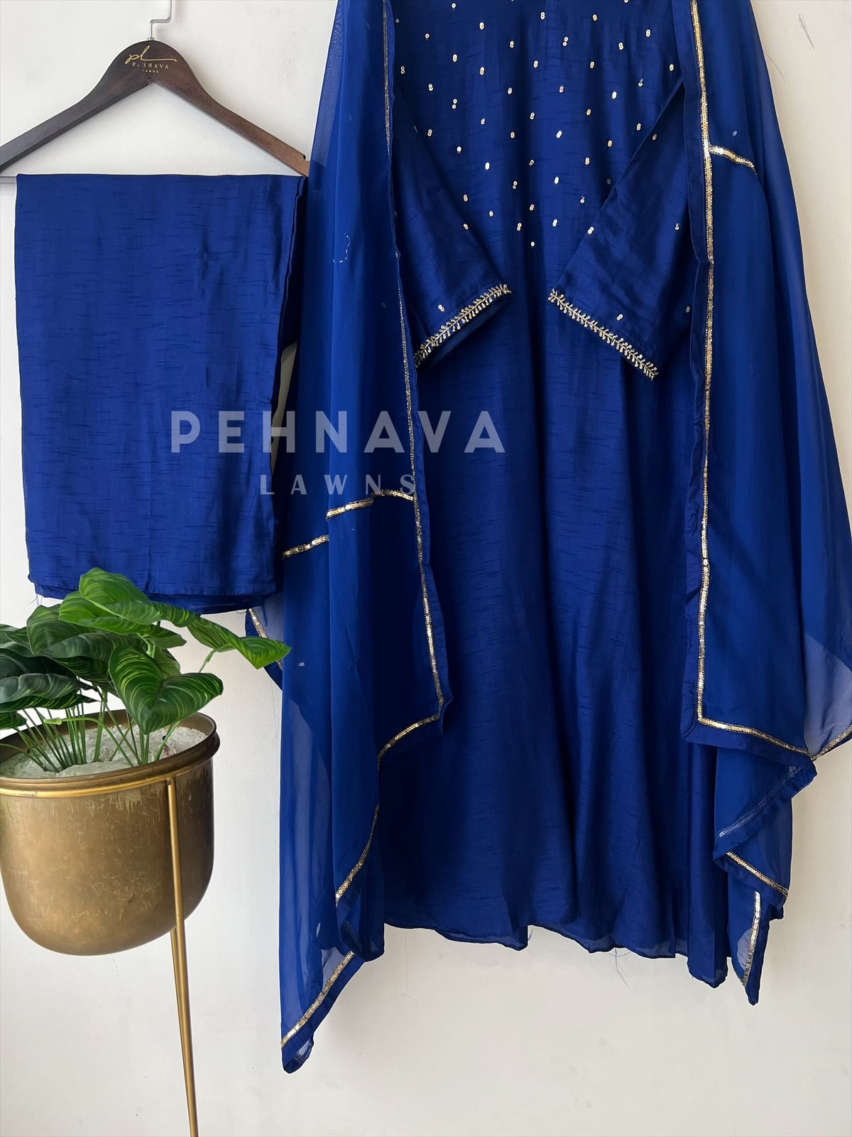 Sequin Embellished Suit