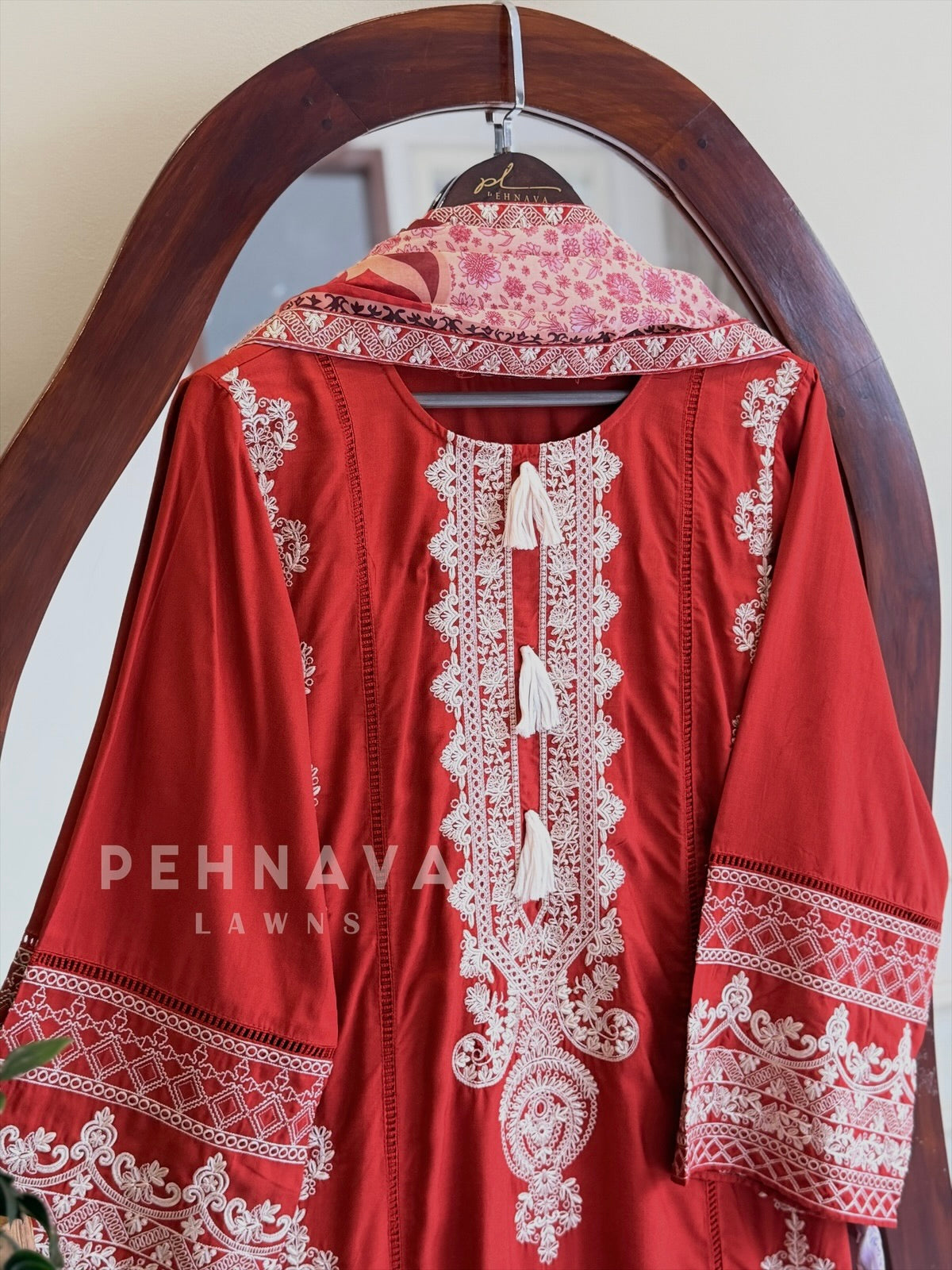 Classic Embroidered Suit Set