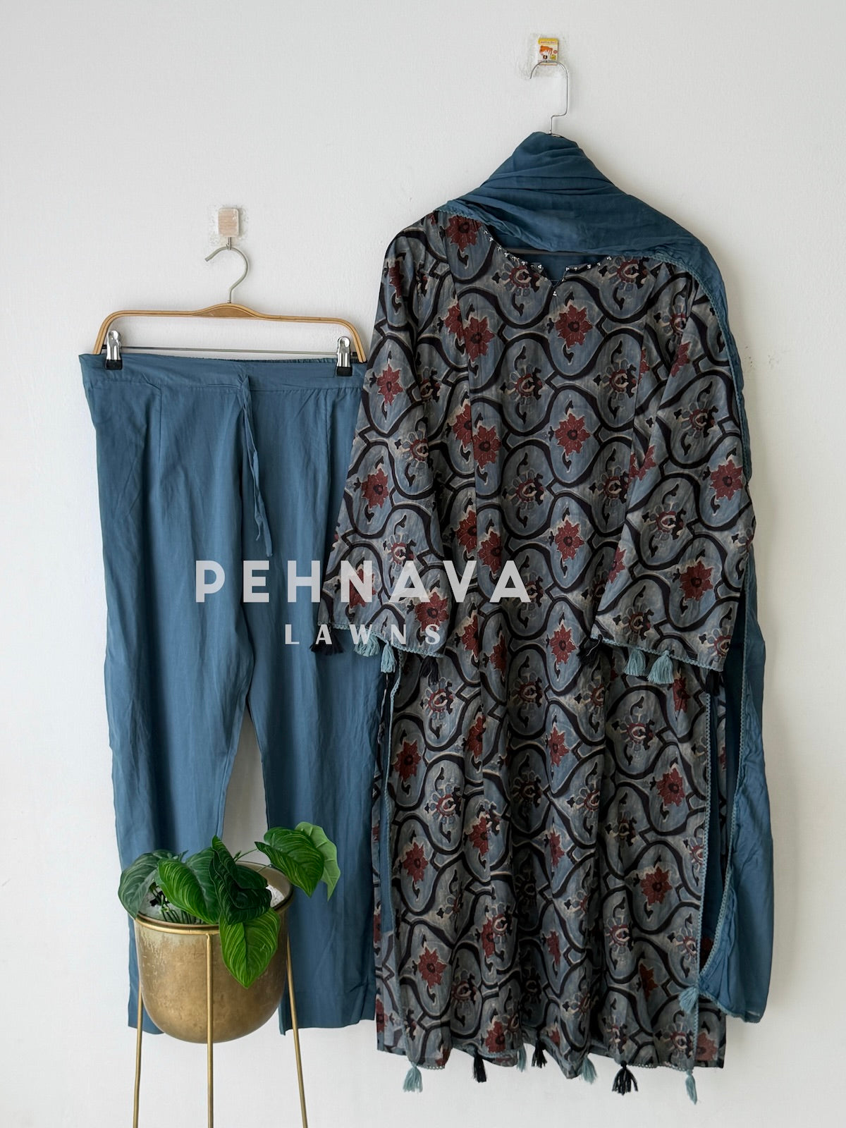 Daily Wear Printed Cotton Set-12870