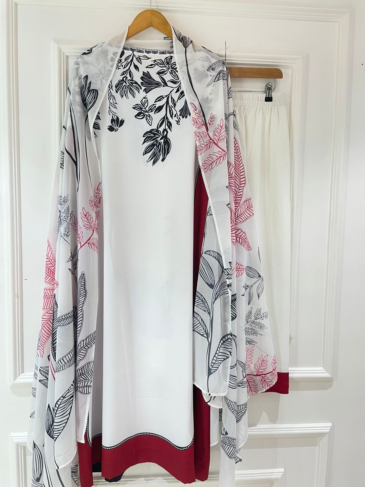 Premium Trendy Viscous Silk Tunic Set