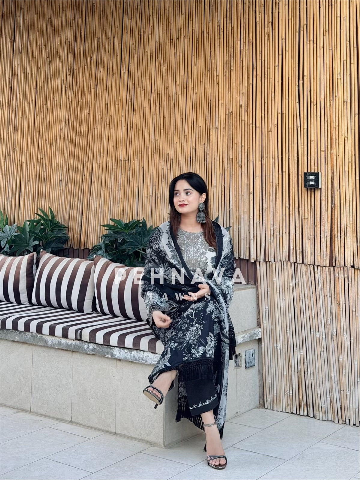 Printed Cotton Suit 1344