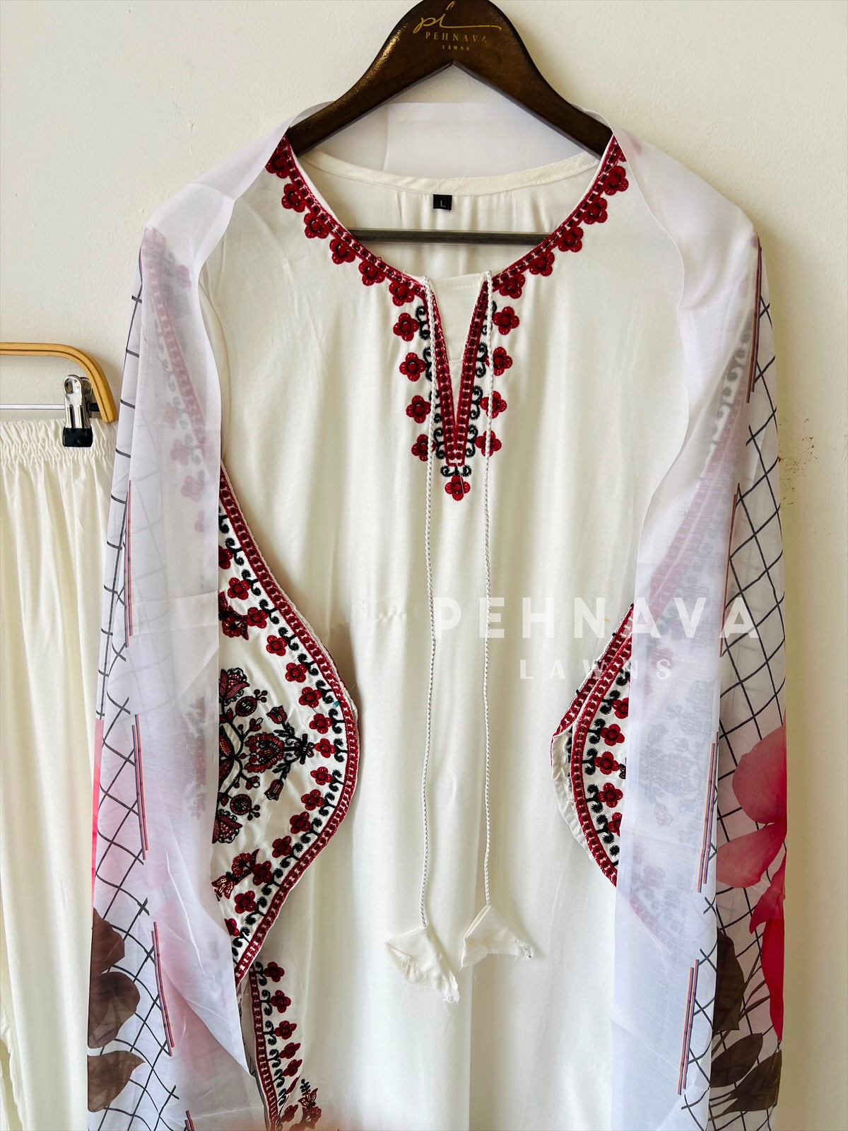 Floral Embroidered Farshi Salwar-17098