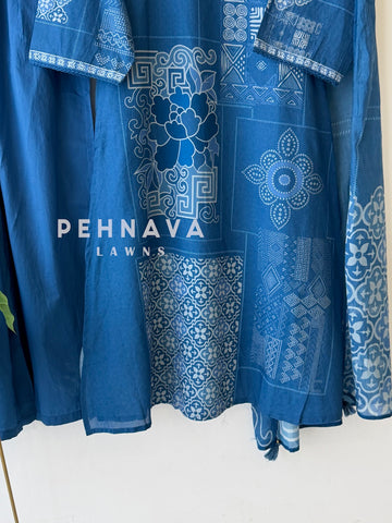 Cotton Printed Three Piece Set-1103 - Pehnava Lawns