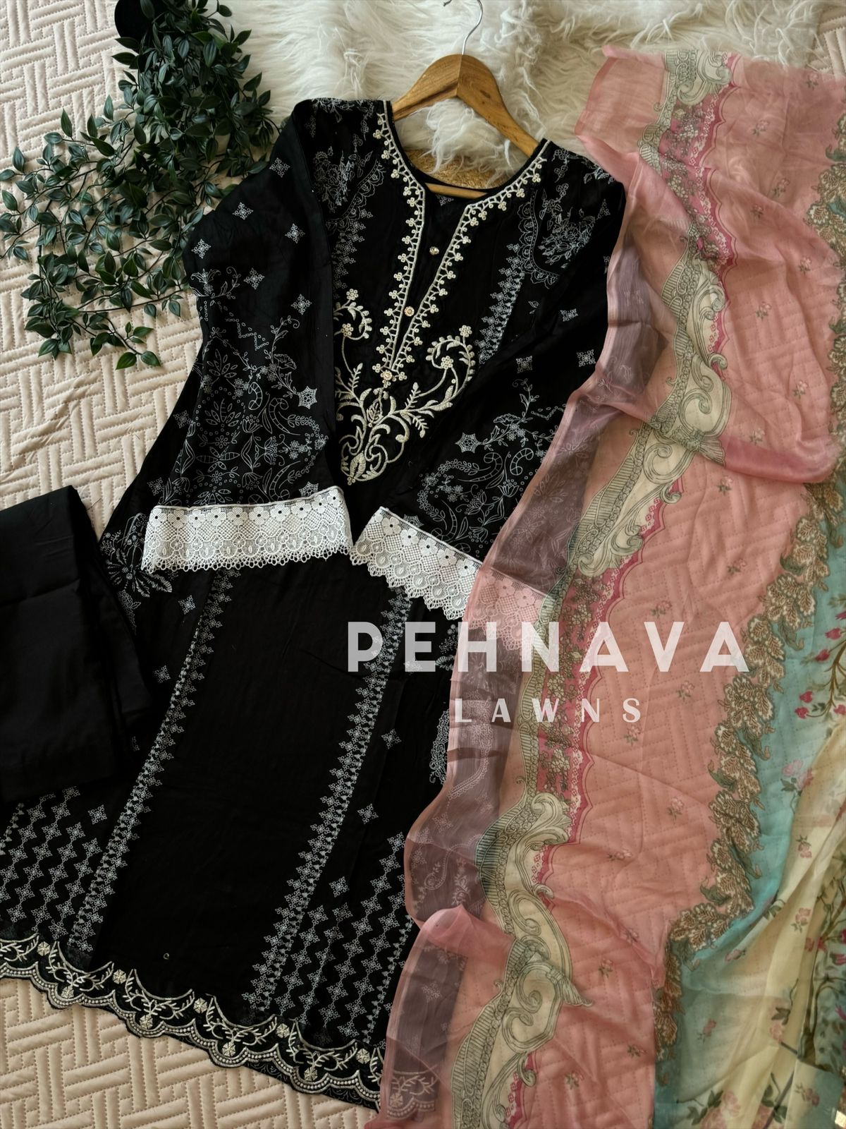 New Black Casual Suit-1294