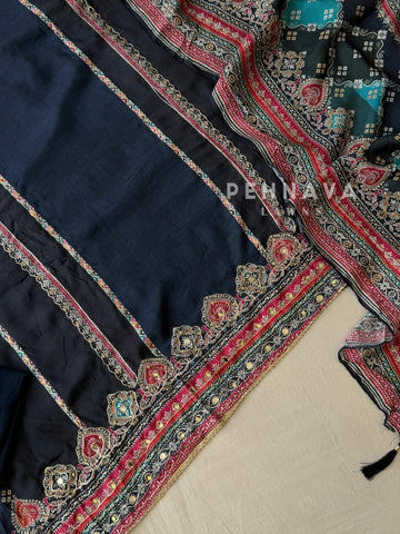 Muslin Unstitched Suit 363