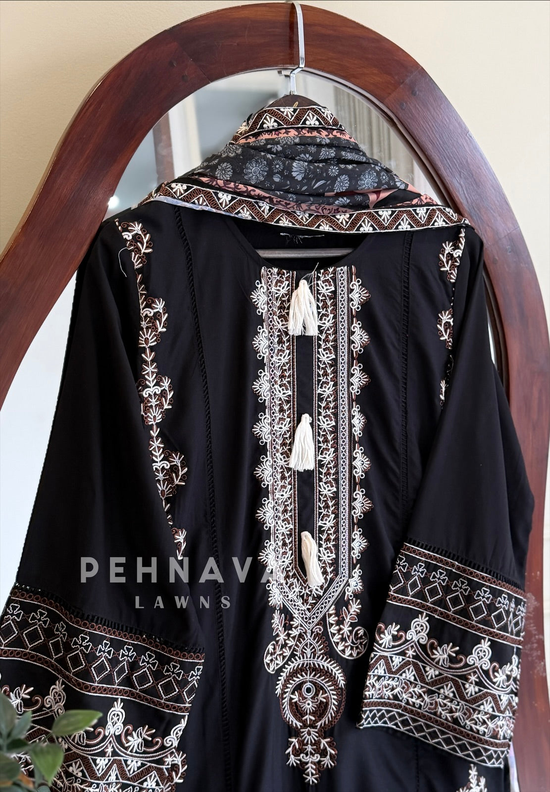 Classic Embroidered Suit Set