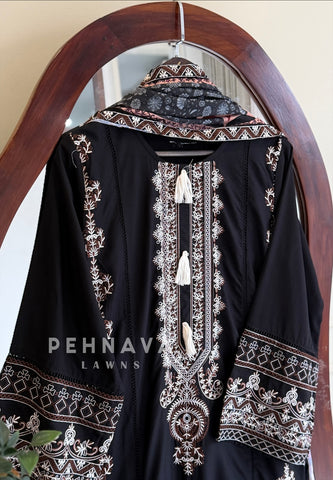 Classic Embroidered Suit Set