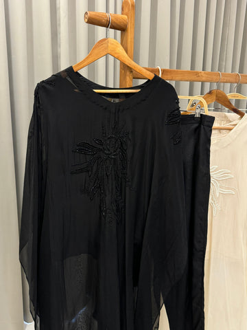 Organza handworked Indo-Western kaftan 10101