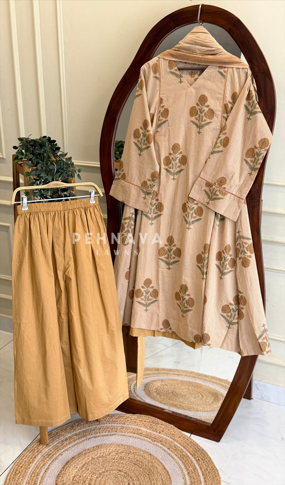 Floral Printed Cotton Set SN5291