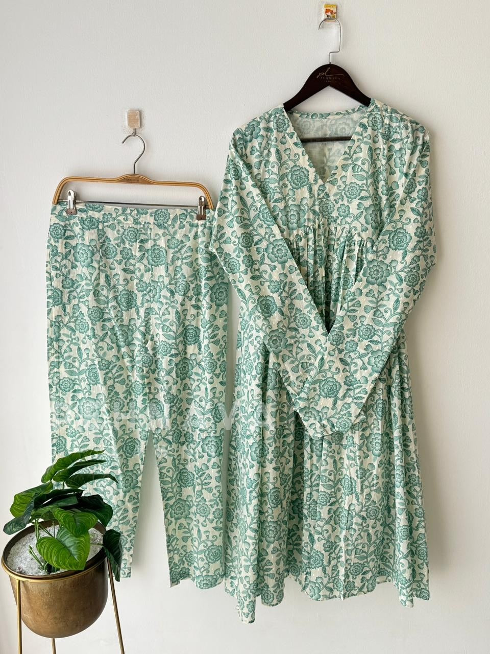 Casual Print Kurtha Suit-