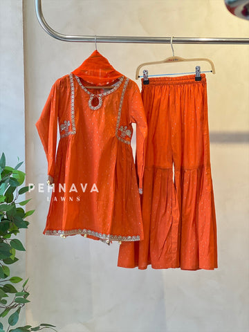 Kids sharara party wear -ready to wear