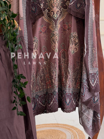 Signature Printed Stitched Suit