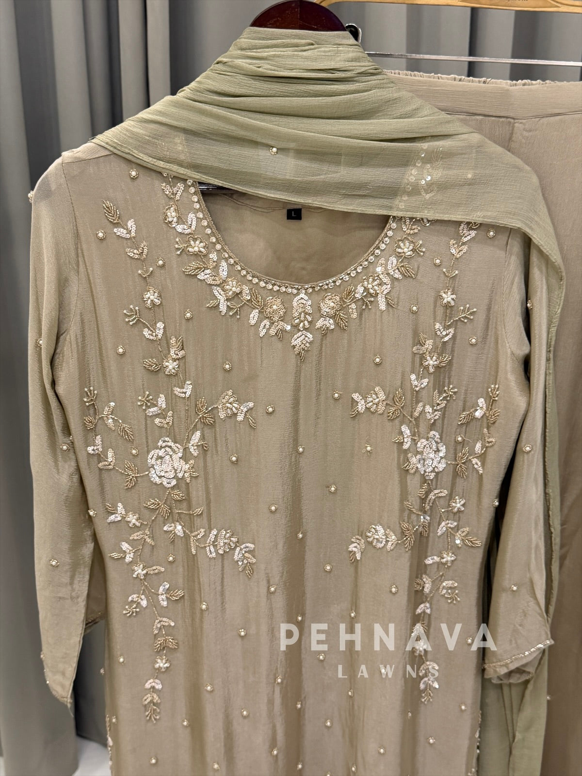 Premium Handworked Chinnon Ensemble