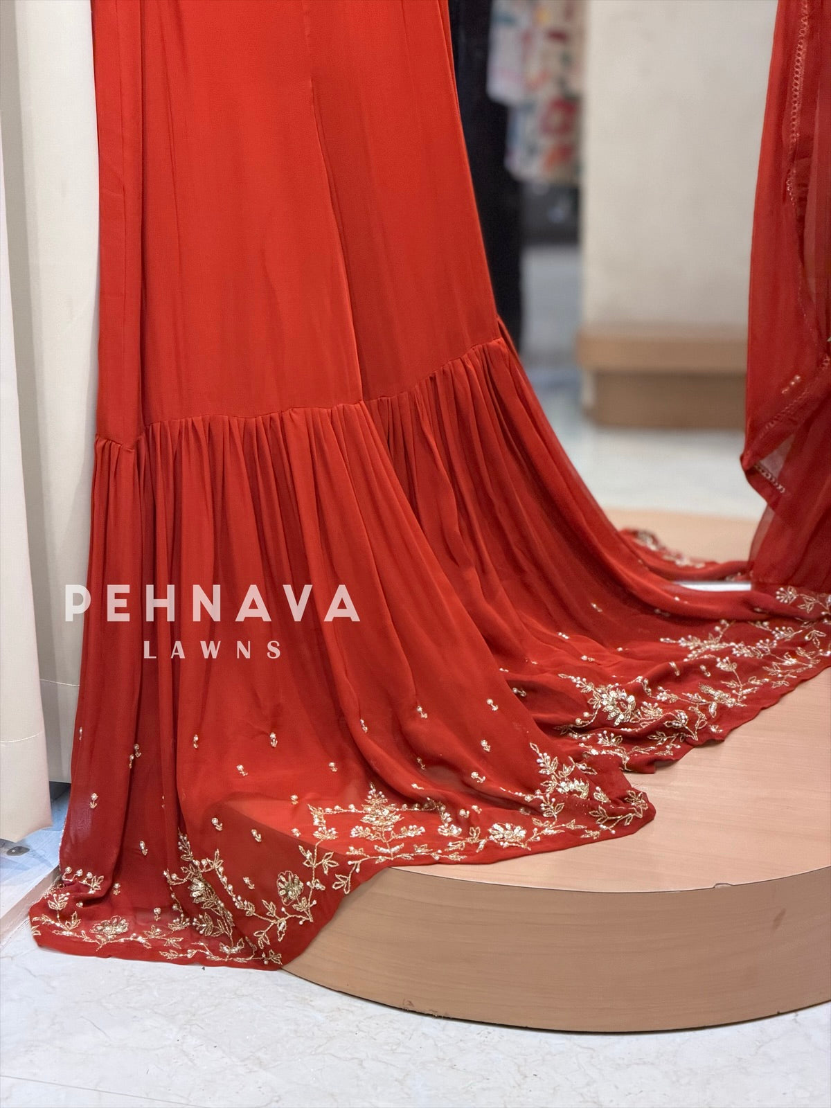Premium  Handworked Sharara Suit