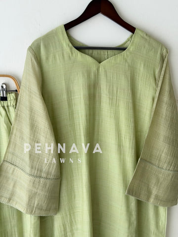 Minimal Imported Kurta & Pants Two-Piece Co-ord Set B286