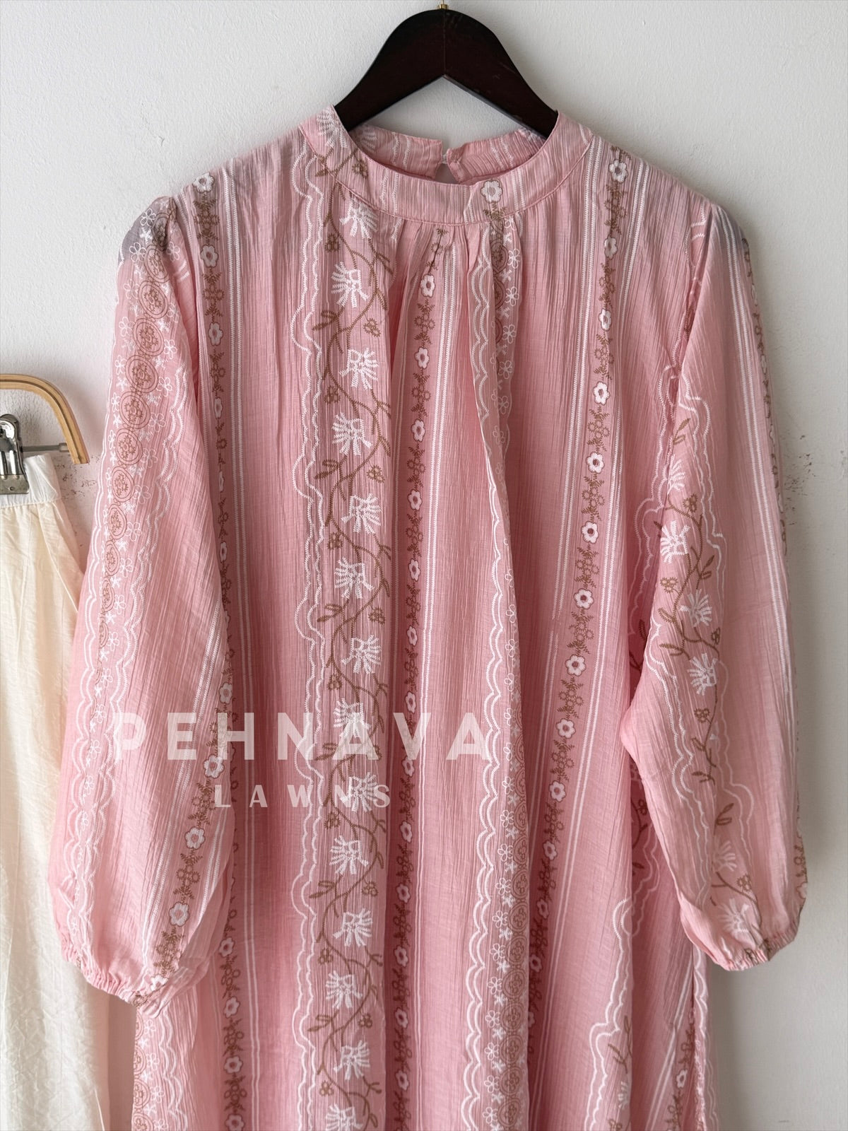Floral embroidered Imported Co-ord Set-6180