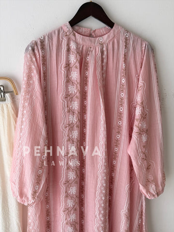 Floral embroidered Imported Co-ord Set-6180