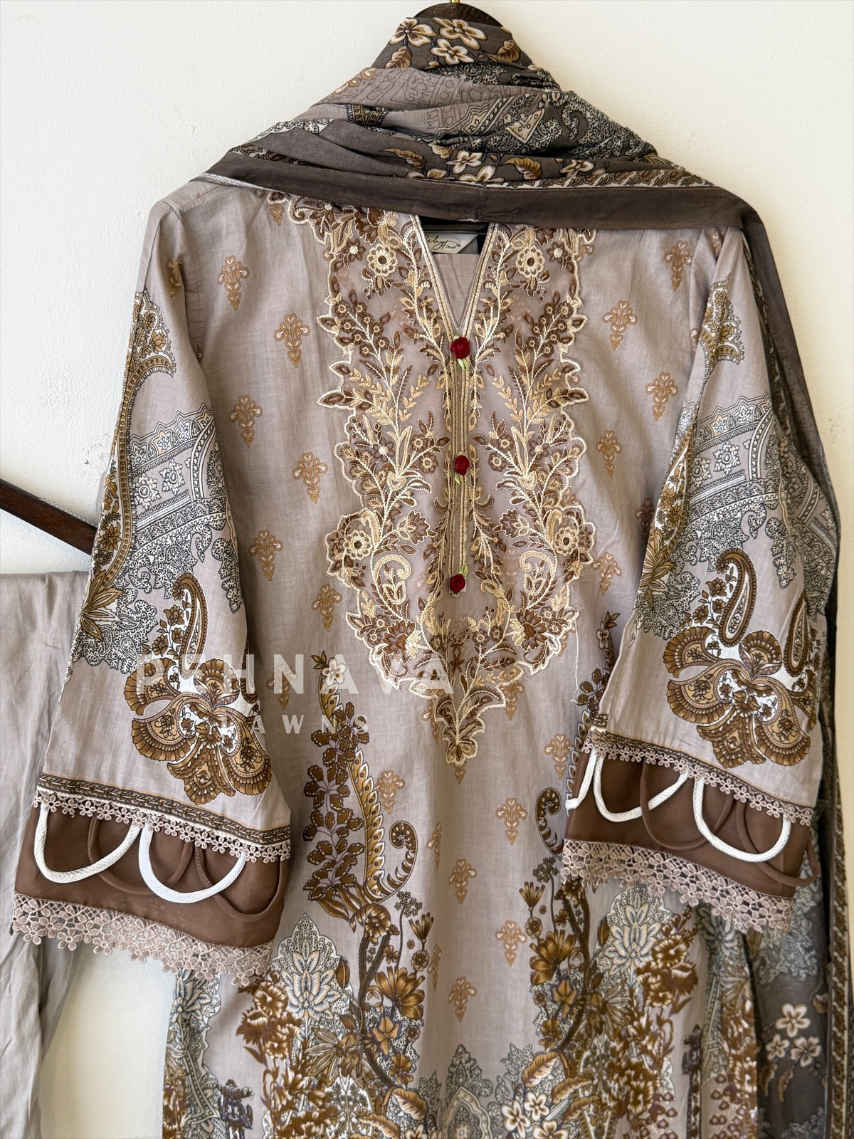 Embroidered Casual Ready To Wear Suit