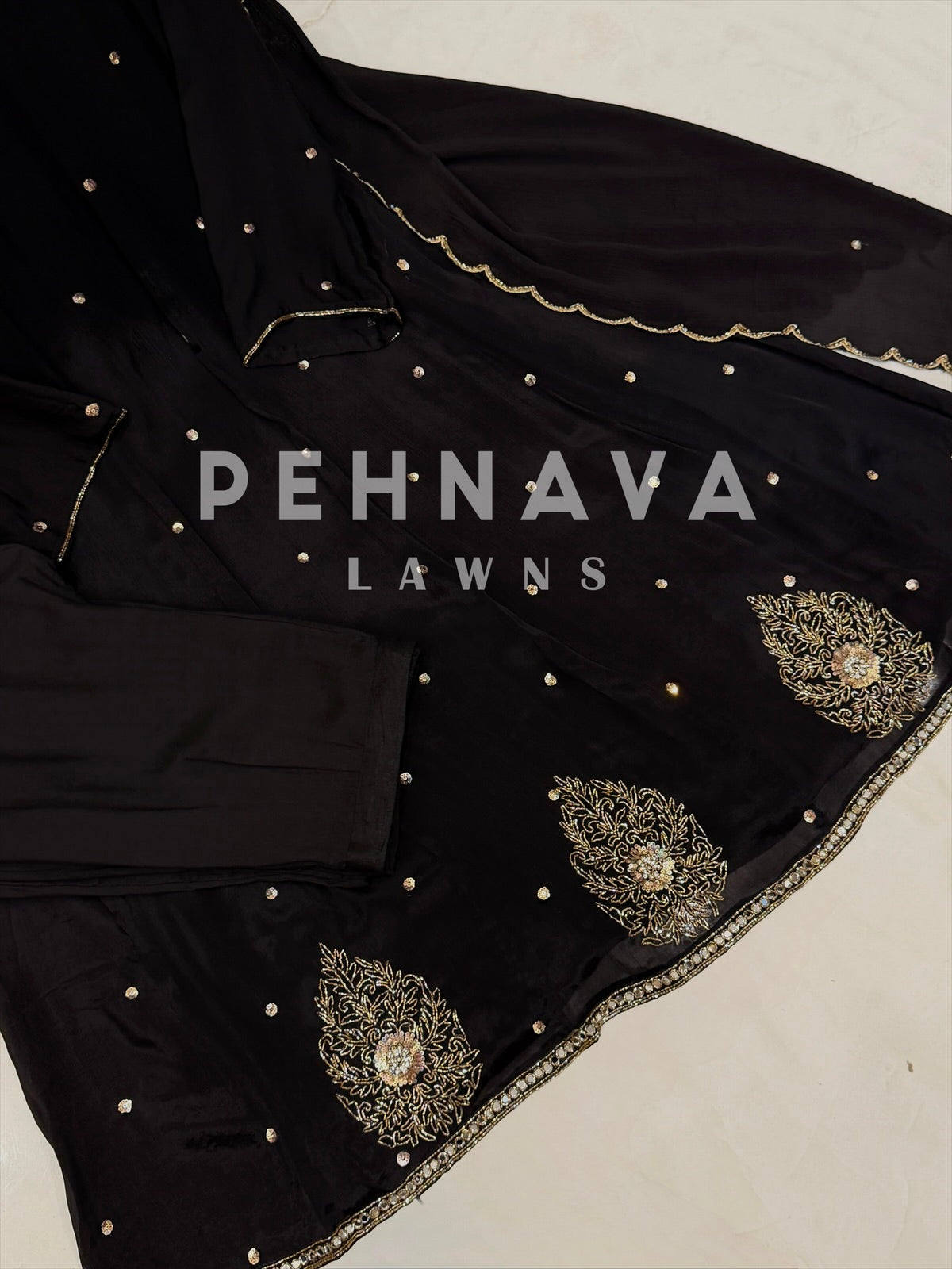Premium Work Anarkali Set