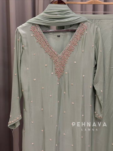 Premium Handworked Chinnon Ensemble