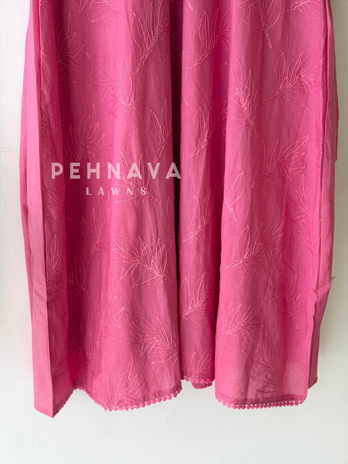 Embroidered Three Piece Ensemble B725