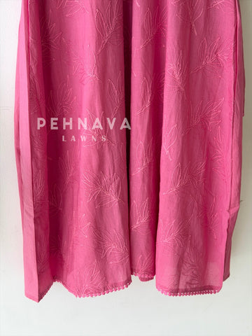 Embroidered Three Piece Ensemble B725