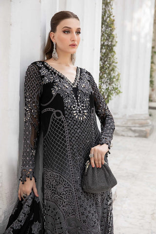 Semistitched Party wear Chiffon Suit-197