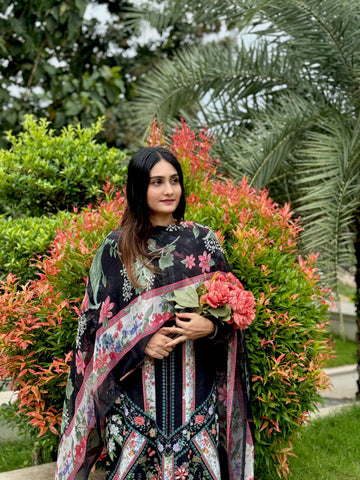 Floral Patterned Casual Pak-Suit-4