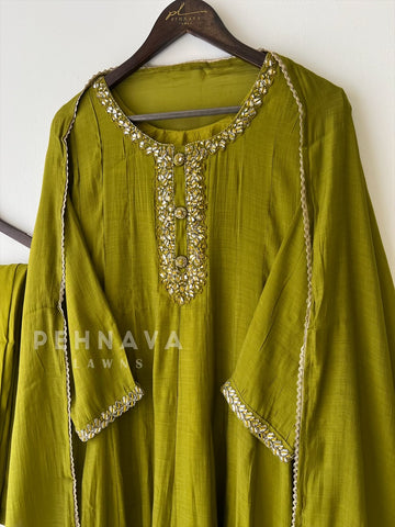 Signature Neck Detail Suit-3696 - Pehnava Lawns