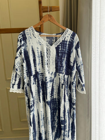Imported Floral Night Dress-7