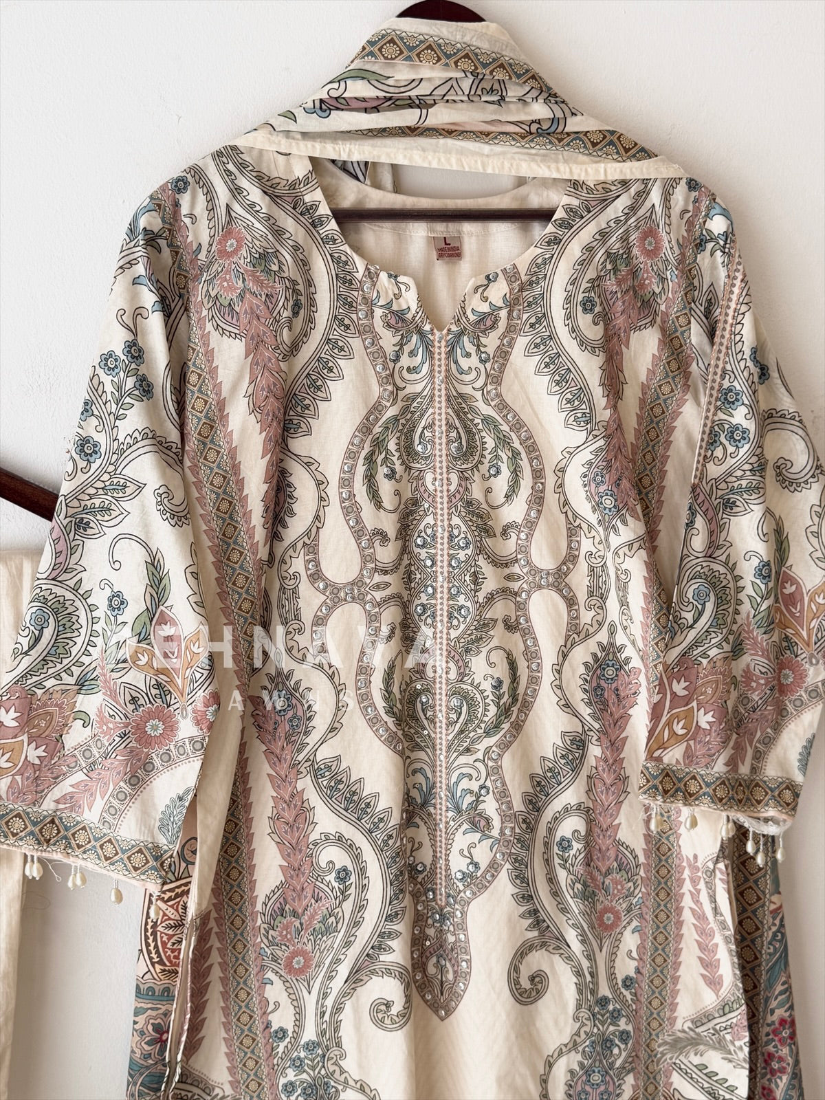 Casual Ready To Wear Printed Suit-12938