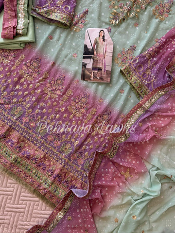 New Georgette Party Wear Suit1700