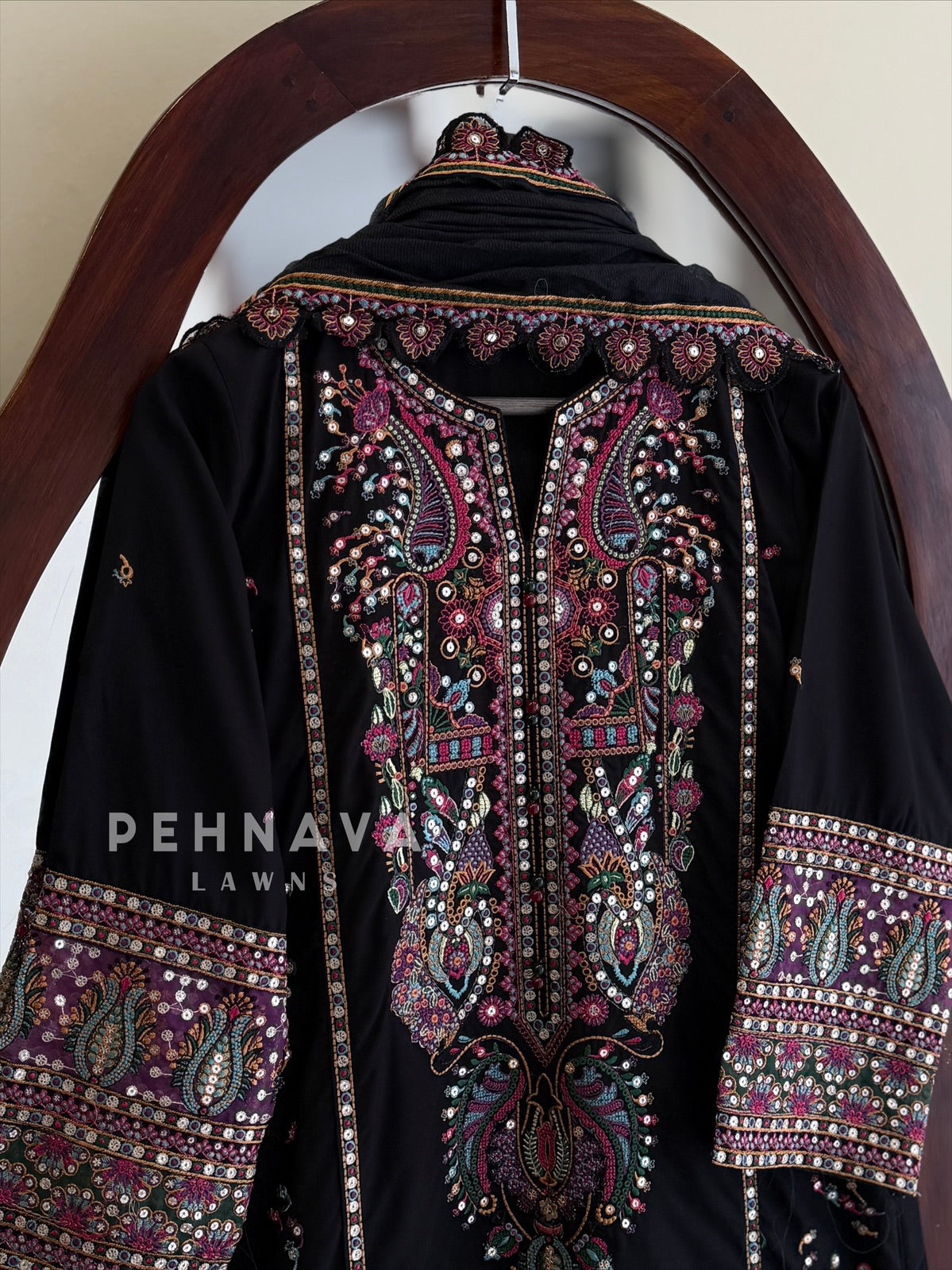 Embroidered Farshi Salwar 1063