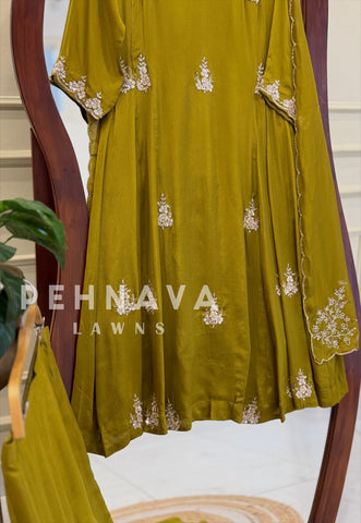 Handworked Anarkali Attire