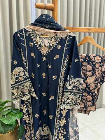 Premium Hand Embroidery Suit
