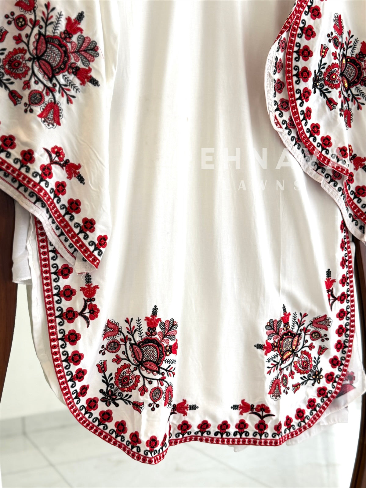 Floral Embroidered Farshi Salwar 1067